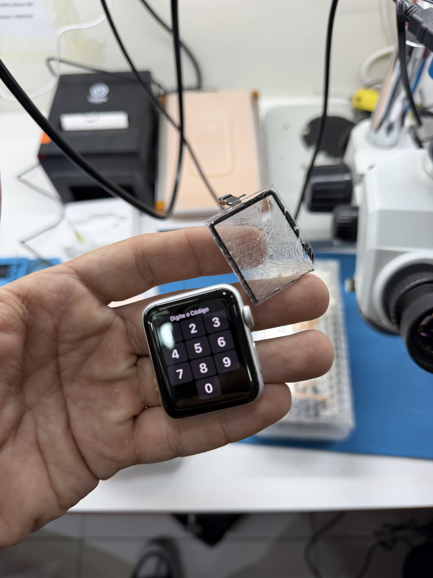 Apple Watch Series 3 com vidro novo